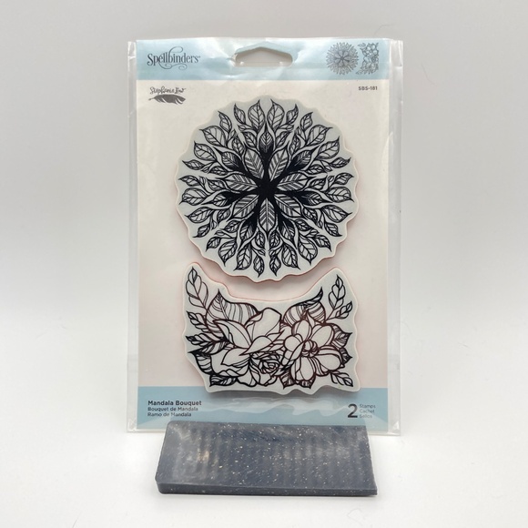 Papercrafting Bundle — Stamps, Dies, Embossing Folder, and More - Picture 5 of 10